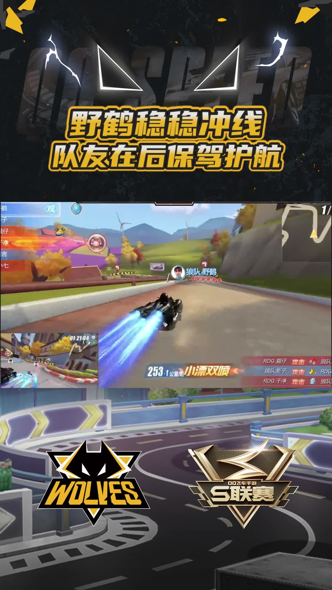【团队】野鹤稳稳冲线
