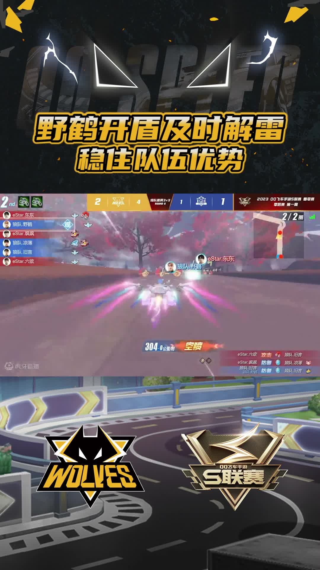 【团队】野鹤开盾及时解雷